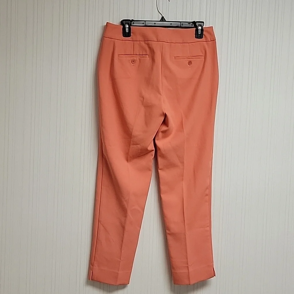 Talbot's Women's Signature Hampshire Ankle Pants 4. Melon Business Office New